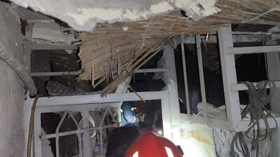 حادثه در شهر بندر امام خمینی / انفجار گاز در یک خانه ویلایی