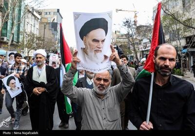 راهپیمایی مردم اصفهان در محکومیت جنایات اسرائیل