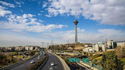 وضعیت هوای تهران در وضعیت سالم + شاخص هوا پایتخت