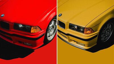 ب ام و E36 M3؛ کدام رنگ جذاب تر است؟ (عکس)
