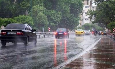 بارش باران در ۹ استان کشور در روزهای پایانی  تعطیلات نوروزی