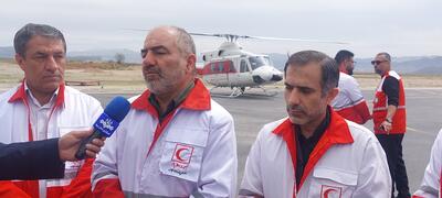 رئیس سازمان امداد و نجات جمعیت هلال احمر کشور لحظاتی پیش وارد فرودگاه یاسوج شد