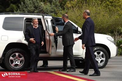 دیدار وزیر امور خارجه با دبیر کل جنبش جهاد اسلامی فلسطین