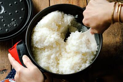اگر برنج را اینطوری درست کنی چاق نمیشی !