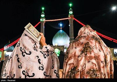 مراسم احیای شب نوزدهم در مسجد مقدس جمکران- عکس استانها تسنیم | Tasnim