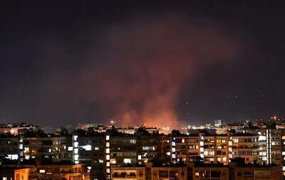 حمله شبانه جنگنده های رژیم صهیونیستی به حومه دمشق