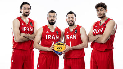 نایب قهرمانی کاپ آسیا برای تیم ملی بسکتبال سه نفره مردان ایران