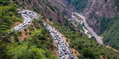 جاده کرج - چالوس و آزاد راه تهران-شمال بسته شد