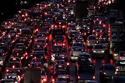 ترافیک فوق سنگین در ورودی‌های شرقی تهران