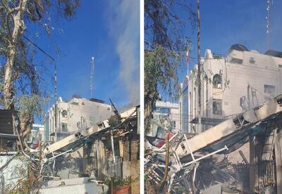 حمله جدید اسرائیل به پایتخت سوریه/ تخریب ساختمان کنار سفارت ایران در دمشق و شهادت چند تن + عکس و فیلم
