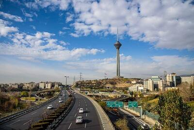 هوای سالم تهران در روز طبیعت