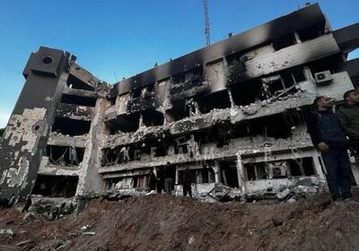 وضعیت بیمارستان الشفاء پس از پایان محاصره؛ آتش و کشتار