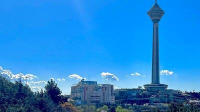 هوای قابل قبول تهران در روز طبیعت