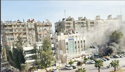 حمله هوایی اسرائیل به کنسولگری ایران در دمشق