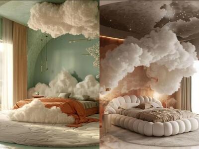 خواب رویایی روی ابرها / با این تخت خواب ها !!