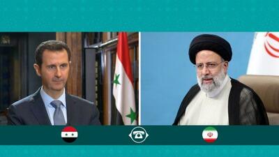جزئیاتی مهم از گفتگوی تلفنی رئیسی و بشار اسد