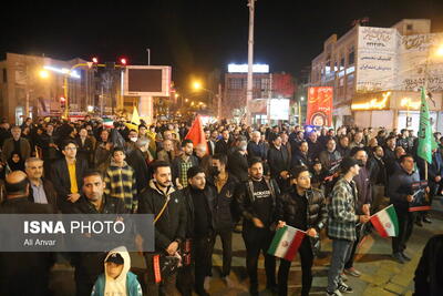 تجمع اعتراضی مردم اردبیل در محکومیت حمله رژیم صهیونیستی به کنسولگری ایران در سوریه