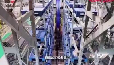 تصاویری حیرت انگیز از خط تولید اتوماتیک تولید موشک در چین