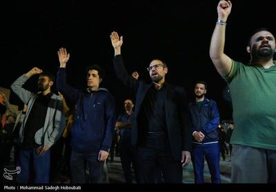 تجمع شبانهٔ مردم ورامین در محکومیت حمله اسرائیل + فیلم - تسنیم