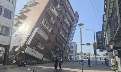 وقوع زلزله بی‌سابقه با ۴ فوتی و ۹۷ زخمی در تایوان