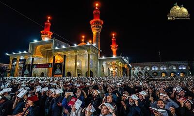 گزارش تصویری (4): مراسم احیا شب بیست و سوم ماه مبارک رمضان در حرم کاظمین(ع) | خبرگزاری بین المللی شفقنا
