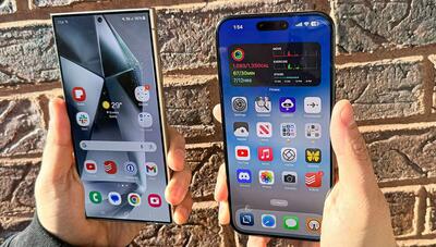 تفاوت چشمگیر نمایشگر آیفون 15 پرو و سامسونگ اس24 اولترا زیر نور آفتاب (فیلم)
