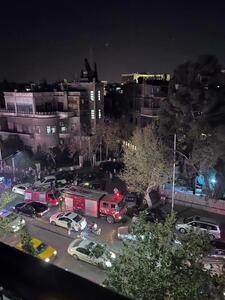 وقوع انفجار در منطقه شعلان در مرکز دمشق