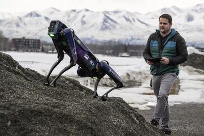 فرودگاه آلاسکا برای دورکردن حیوانات، از ربات‌ها کمک می‌گیرد [تماشا کنید]