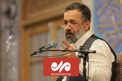 رجزخوانی حماسی حاج محمود کریمی به زبان عربی علیه صهیونیستها