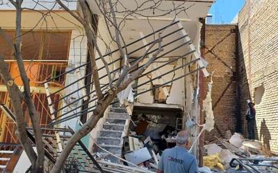 انفجار مهیب یک منزل مسکونی در بروجرد