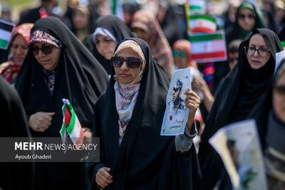 حضور پرشور اسلامشهری‌ها در راهپیمایی روز قدس