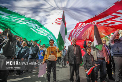 راهپیمایی روز جهانی قدس در سراسر ایران