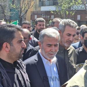 دبیرکل جهاد اسلامی در راهپیمایی روز قدس تهران