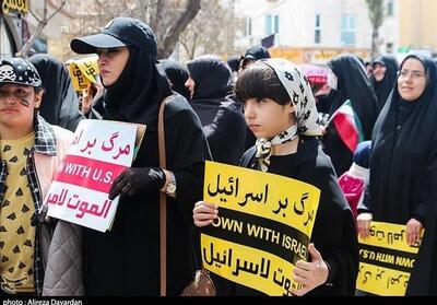 قیام اردبیلی‌ها در راهپیمایی روز قدس - تسنیم