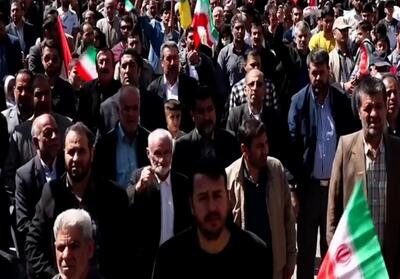 روایت خبرنگار تسنیم از راهپیمایی روز قدس کردستان- فیلم دفاتر استانی تسنیم | Tasnim