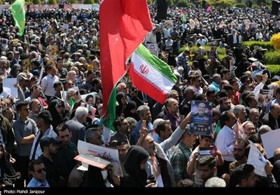 راهپیمایی روز قدس در ایلام و 35 نقطه استان برگزار شد - تسنیم