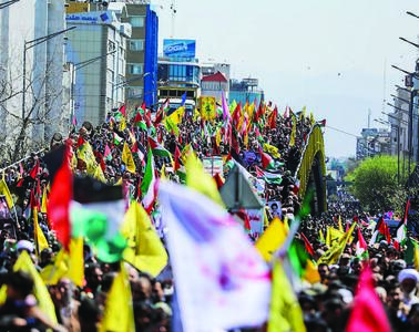 خروش ایران برای آزادی قدس