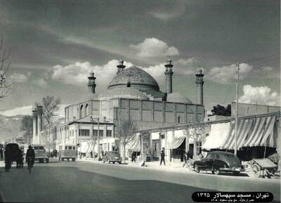 مسجدی که زمان قاجار در پایتخت ساخته شد + عکس