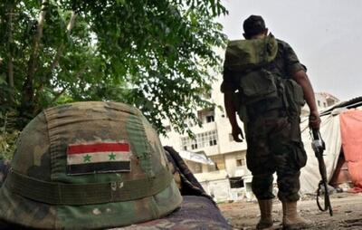 درگیری ارتش سوریه با داعش در حومه الرقه