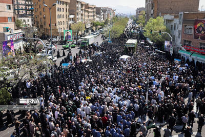 تصاویر: تشییع پیکر شهید «سید مهدی جلادتی»