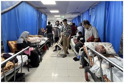 اوضاع فاجعه بار بیمارستان شهدای الاقصی در غزه
