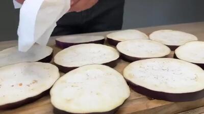 (ویدئو) 2 روش جدید برای پخت غذا با بادمجان به روش آشپز ماهر ایتالیایی