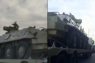ویدئویی پربازدید از جابجایی تجهیزات سنگین نظامی در تهران | رویداد24