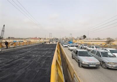 بهره‌برداری از پروژه تعریض پل دهرود مشهد در عید فطر - تسنیم