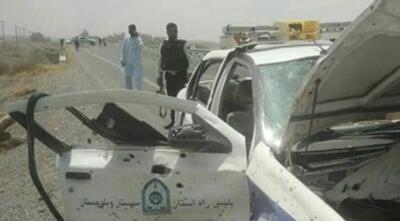 حمله تروریستی به دو خودروی انتظامی در زاهدان | اقتصاد24