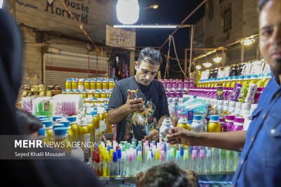 تصاویر: بازار اهواز در آستانه عید فطر