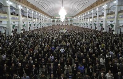 اقامه نماز عید فطر در آذربایجان شرقی