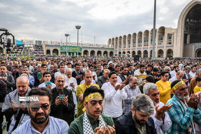 نماز عید فطر در مصلی امام خمینی (ره)