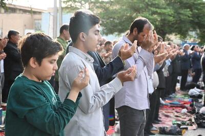 برپایی نماز عید سعید فطر در کاشان