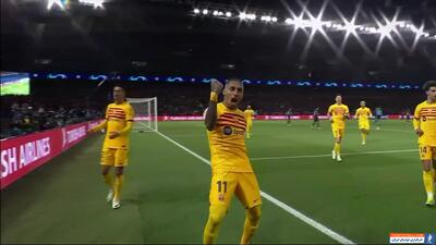 گل دوم بارسلونا؛ دبل رافینیا مقابل پاری سن ژرمن - پارس فوتبال | خبرگزاری فوتبال ایران | ParsFootball